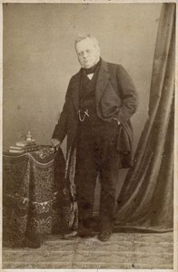 Portrait of Count Camillo Berso of Cavour (1810-61) - circa 1855 by Unknown photographer