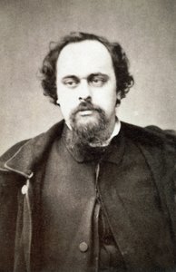 Portrait of Dante Gabriel Rossetti (1828-1882) - Circa 1860 by Unknown photographer