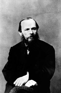 Portrait of Dostoyevsky sitting