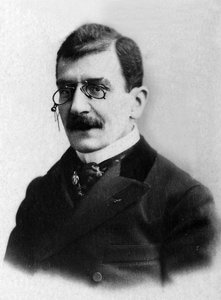 Portrait of Ferdinand Brunetiere (1849-1906), French literary critic. by Unknown photographer