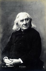Portrait of Franz Liszt