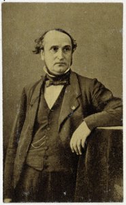 Portrait of Frédéric Sauvage in 1854, French Inventor (1786 - 1857): Designer of a Propeller for Steamboat by Unknown photographer