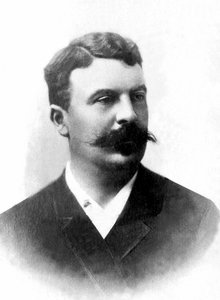 Portrait of Guy de Maupassant, French Writer by Unknown photographer