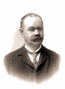 Portrait of Hermann Hollerith (1860-1929), American statistician by Unknown photographer