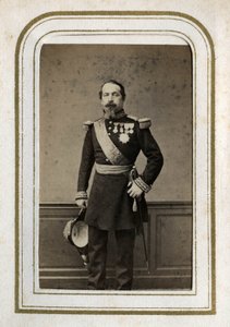 Portrait of Napoleon III (Louis-Napoleon Bonaparte) by Unknown photographer