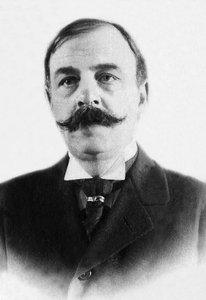 Portrait of Octave Mirbeau, French writer and novelist. by Unknown photographer
