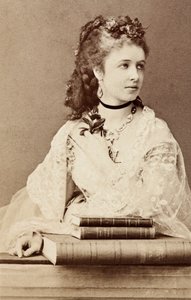 Portrait of Pauline Lucca by Unknown photographer