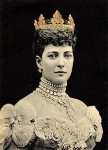 Portrait of Queen Alexandra of Denmark by Unknown photographer