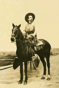 Portrait of William Frederic Cody (Buffalo Bill) by Unknown photographer