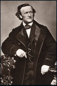Portrait of Richard Wagner, German composer by Unknown photographer