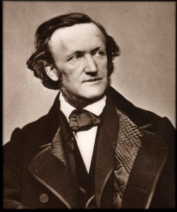 Portrait of composer Richard Wagner - Portrait of Richard Wagner, German composer by Unknown photographer