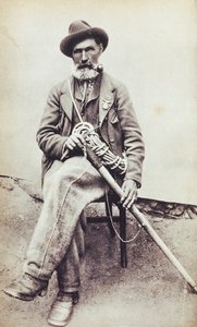 Portrait of the Italian Mountaineer Jean-Antoine Carrel (Valtournenche)
