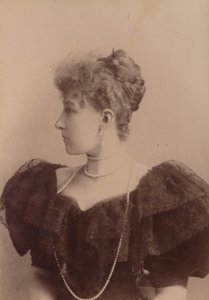 Princess Stéphanie Clotilde Louise Herminie Marie Charlotte of Belgium (21 May 1864 – 23 August 1945) by Unknown photographer