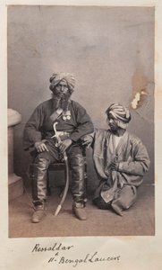 Rissaldar of the 11th Bengal Lancers by Unknown photographer