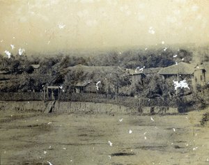 Saigon Post Building c. 1863 by Unknown photographer