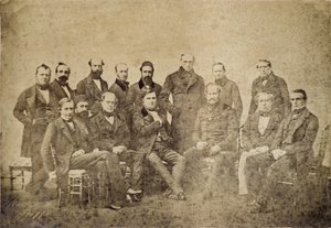 The Congress of Paris was a peace conference held in Paris, France, in 1856, between representatives of the great powers in Europe to make peace after the almost three year long Crimean War by Unknown photographer
