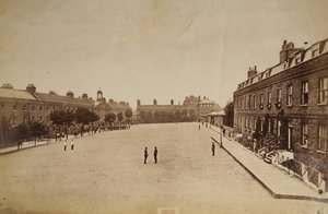 The Royal Marine Barracks at Chatham, Kent, UK, Late 19th Century by Unknown photographer