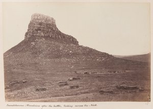 The battlefield of Isandlwana by Unknown photographer
