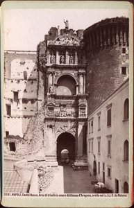 Triumphal Arch of the Castel Nuovo, Naples, ca 1880