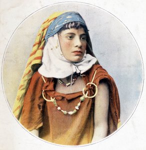 Tunisian woman. 1898 by Unknown photographer