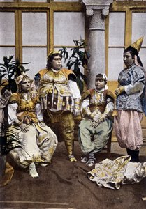 Tunisian Woman. Ancient Costumes. 19th Century Photography by Unknown photographer
