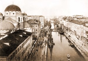 View of the city of Trieste at the end of the 19th century by Unknown photographer