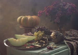 Rustic Harvest Still Life by UstinaGreen