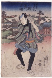 Mimasu Gennosuke in the Role of Kinoshitagawa Yoemon
