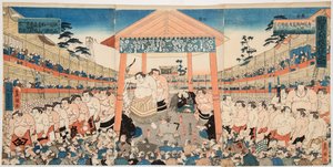 Kanjin Ozumo by Utagawa Kunisada