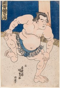 Portrait of Sumo Wrestler Koyanagi Tsunekichi