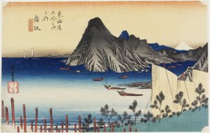 Actual View of Imagiri, Maisaka by Utagawa Hiroshige
