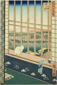 Asakusa Rice Fields and Torinomachi Festival, from the series 