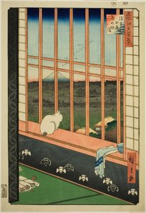 Asakusa Rice Fields and Torinomachi Festival, from the series 