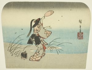 Catching Fireflies by Utagawa Hiroshige