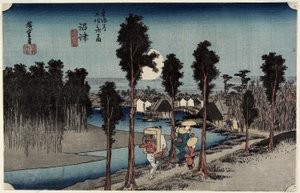 Dusk at Numazu, c. 1833