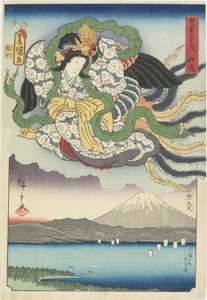 Ejiri by Utagawa Hiroshige