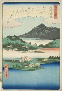 Evening Bell at Mii Temple (Mii bansho), from the series 