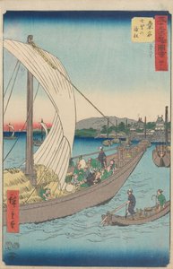 Famous Sights of the Fifty-three Stations by Utagawa Hiroshige