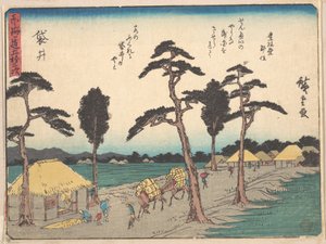 Fukuroi by Utagawa Hiroshige