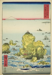 Futami Bay in Ise Province, from the series "Thirty-six Views of Mount Fuji"
