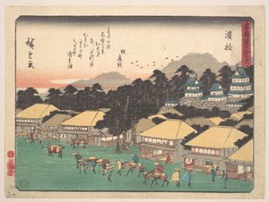 Hamamatsu by Utagawa Hiroshige