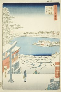 Hilltop View from Yushima Tenjin Shrine, from the Series 