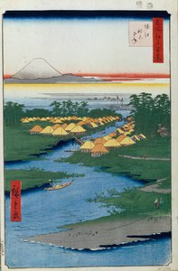 Horie and Nekozane One Hundred Famous Views of Edo
