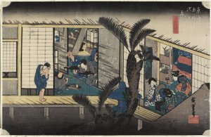 Inn with Serving-Maids, Akasaka