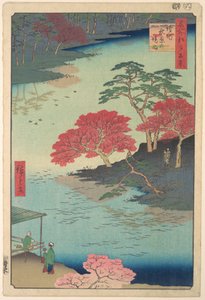 Inside Akiba Shrine at Ukeji by Utagawa Hiroshige