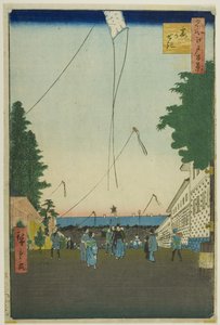 Kasumigaseki, from the series "One Hundred Famous Views of Edo" by Utagawa Hiroshige