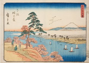 Konodai in Shimosa Province, from the Series 