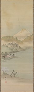 Lake Suwa by Utagawa Hiroshige