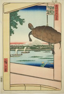 Mannen Bridge, Fukagawa, from the series 