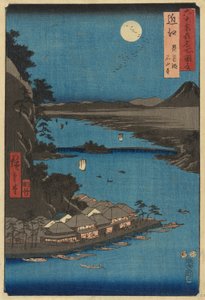 Mino Province: Yōrō Waterfall, from the series 